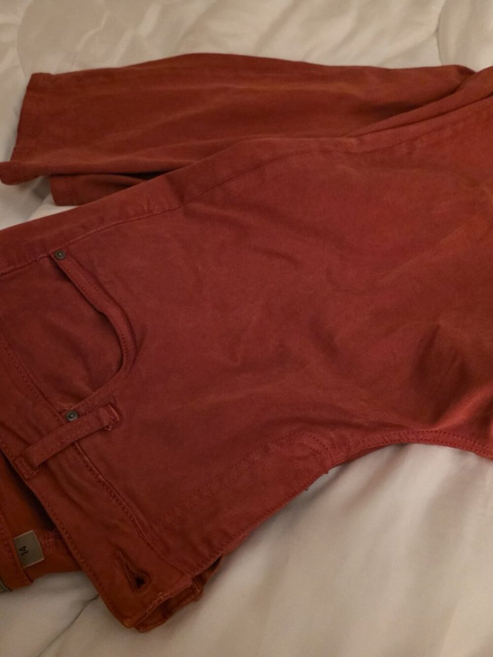 KUT from the Kloth Red Straight Leg Pants Size 14